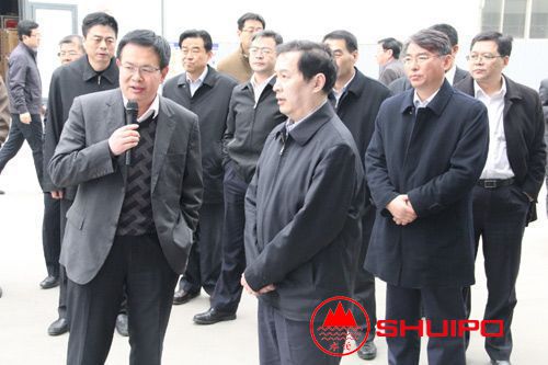 山東省副省長(zhǎng)張超超來(lái)水泊焊割考察