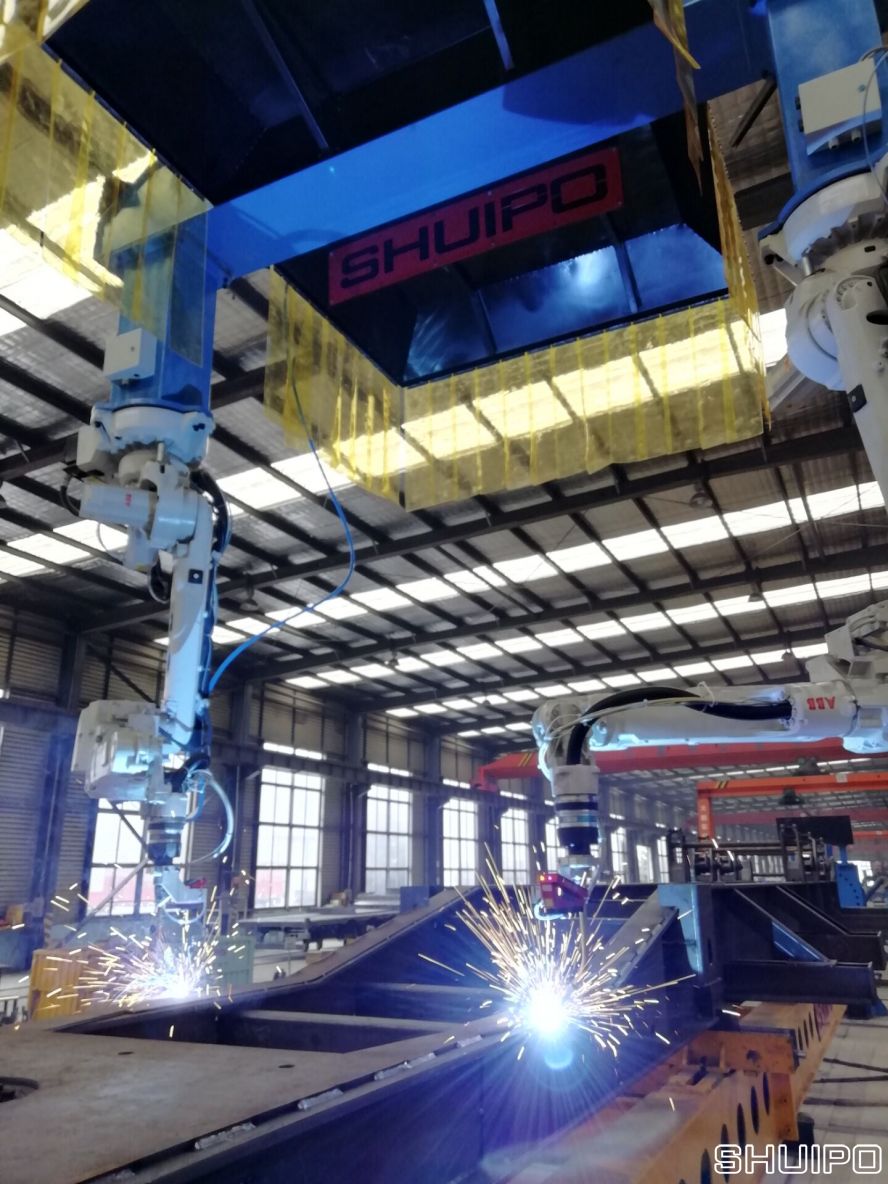 車架雙工位焊接機(jī)器人 車架雙工位焊接機(jī)器人